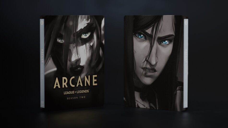 Arcane - League of Legends - Stagione 2 Limited Edition, Steelbook, 3 Blu-rays