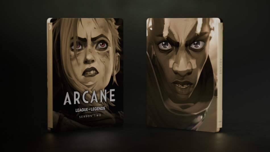 Arcane - League of Legends - Stagione 2 Limited Edition, Steelbook, 3 4K Ultra HDs + Blu-ray
