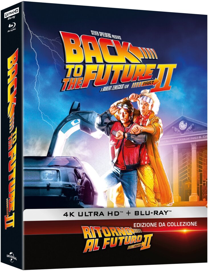 Ritorno al Futuro 2 (1989) Edizione da Collezione, Edizione Limitata, Steelbook, 4K Ultra HD + Blu-ray
