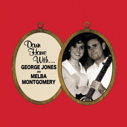 George Jones & Melba Montgomery - Down Home With CD-R, Manufactured On Demand