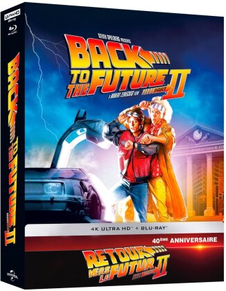 Retour vers le futur 2 (1989) (Limited Collector's Edition, Steelbook, 4K Ultra HD + Blu-ray)
