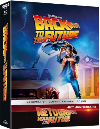 Retour vers le futur (1985) (40th Anniversary Edition, Limited Collector's Edition, Steelbook, 4K Ultra HD + 2 Blu-rays)