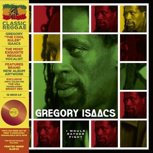Gregory Isaacs - I Would Rather Fight Deluxe Edition, Limited Edition, Remastered, Red Vinyl, LP