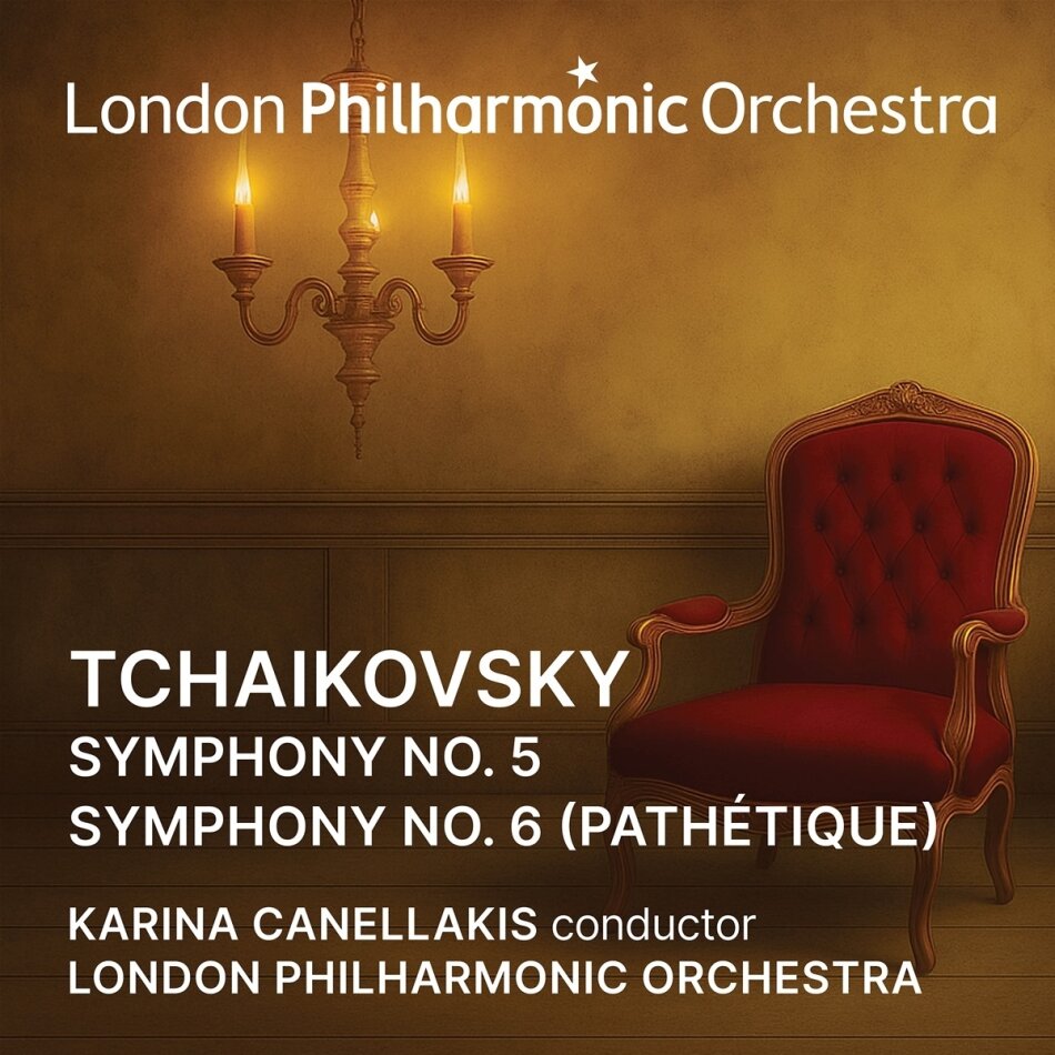 Peter Iljitsch Tschaikowsky (1840-1893), Karina Canellakis & London Philamonic Orchestra - Karina Canellakis Conducts Tchaikovsky - Symphony No. 5, No. 6 2 CD
