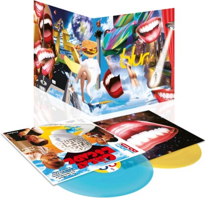 Blur - Great Escape (2025 Reissue, Parlophone Label Group, 30th Anniversary Edition, Yellow/Turquoise Vinyl, 2 LPs)