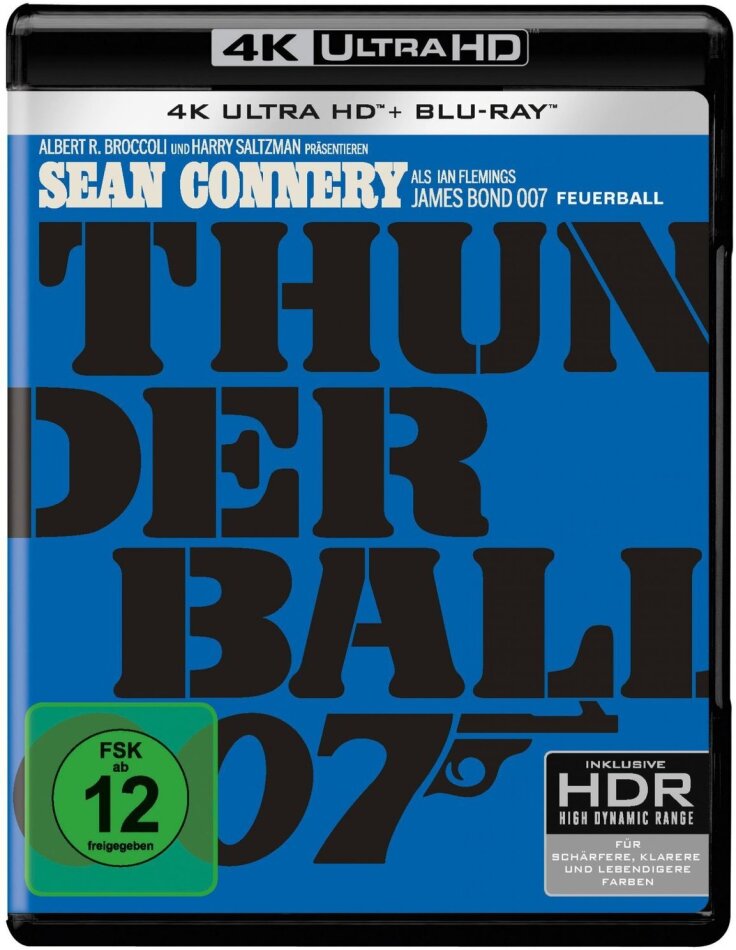 James Bond: Thunderball (1965) 4K Ultra HD + Blu-ray