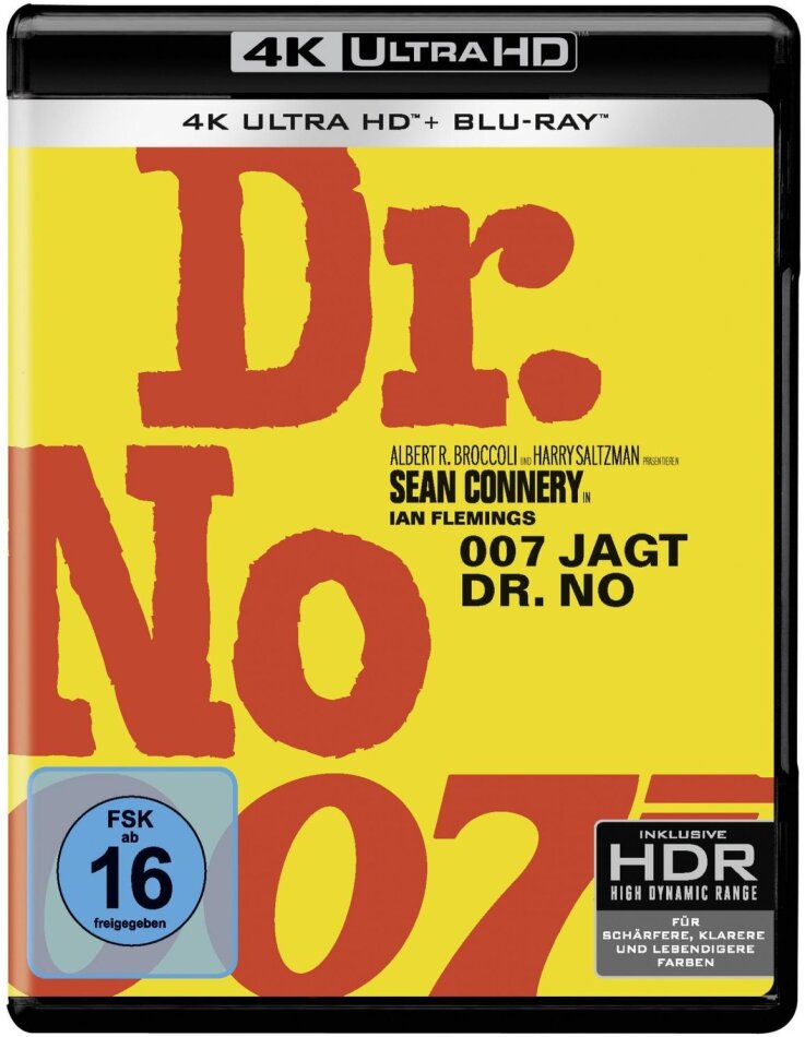 James Bond: Dr. No (1962) 4K Ultra HD + Blu-ray