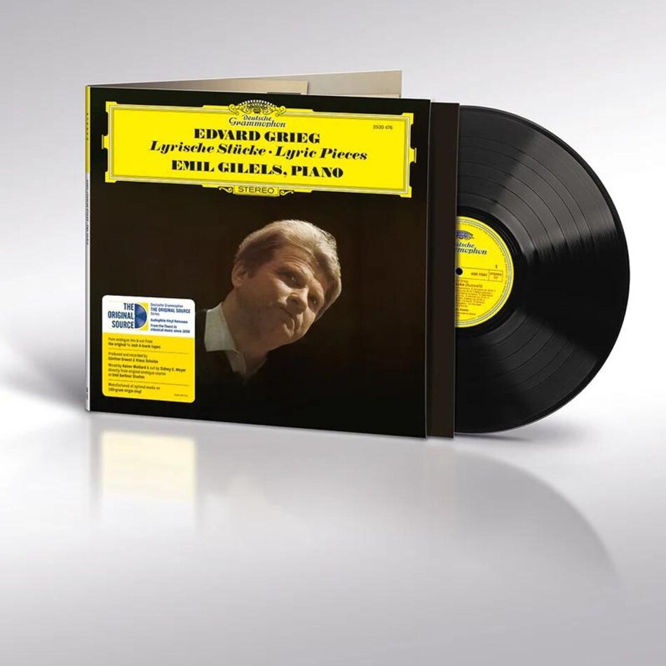 Emil Gilels & Edvard Grieg (1843-1907) - Lyrische Stücke LP