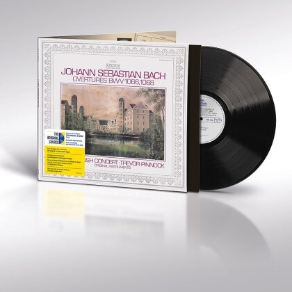 Trevor Pinnock & The English Concert - Bach: Ouvert&uuml;ren BWV 1066,1068 (LP)