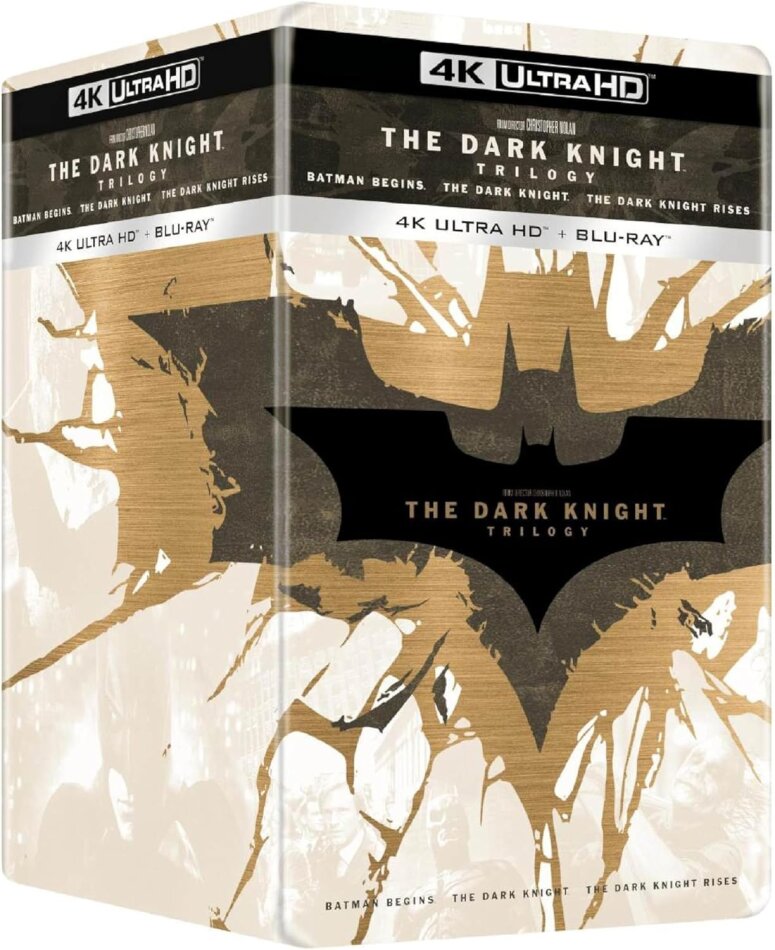 Batman - The Dark Knight Édition Limitée, Steelbook, 3 4K Ultra HDs + 6 Blu-ray