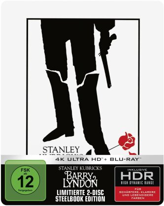 Barry Lyndon (1975) (Limited Edition, Steelbook, 4K Ultra HD + Blu-ray)