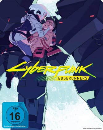Cyberpunk: Edgerunners - Staffel 1 (&Eacute;dition Limit&eacute;e, Steelbook, 2 Blu-ray)