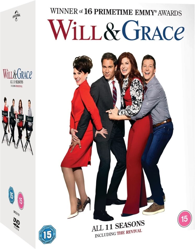 Will & Grace - Complete Series - All 11 Seasons including The Revival 39 DVD