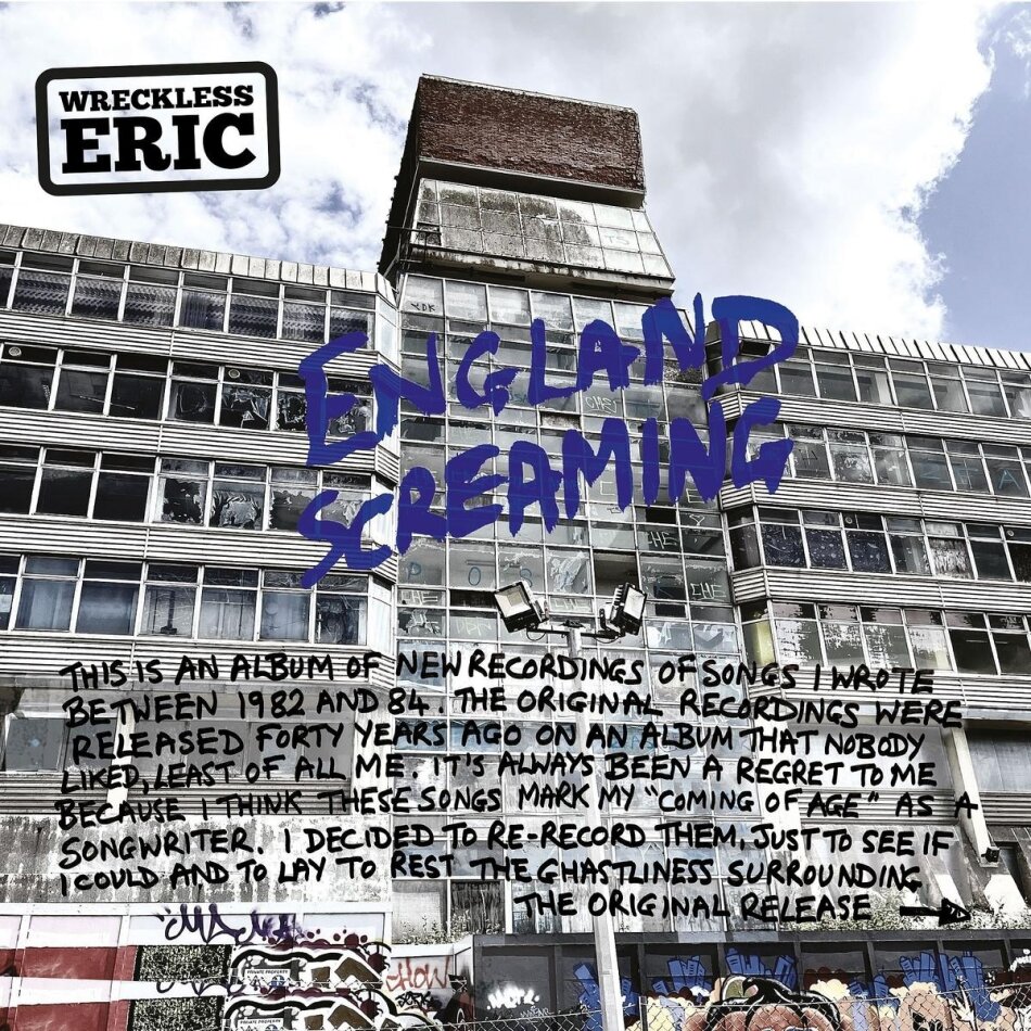 Wreckless Eric - England Screaming LP