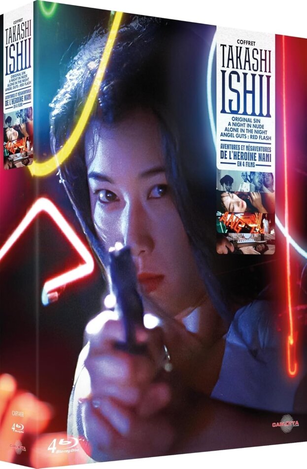 Takashi Ishii - Original Sin / A Night in Nude / Angel Guts : Red Flash / Alone in the Night 4 Blu-ray