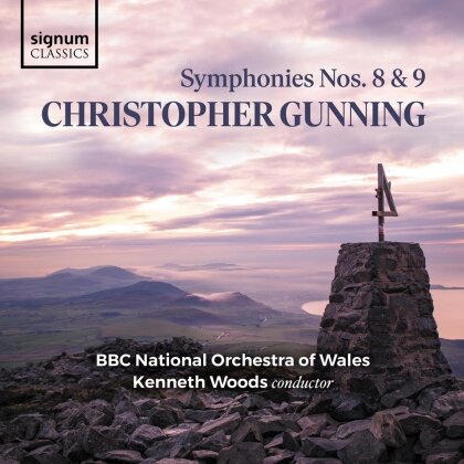 BBC National Orchestra Of Wales, Christopher Gunning (*1944) & Kenneth Woods - Symphonies Nos. 8 & 9