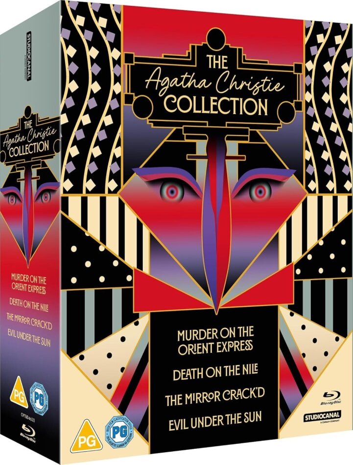 Agatha Christie Collection 4 Blu-rays