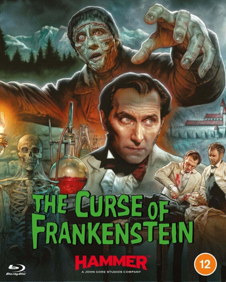 The Curse Of Frankenstein (1957) 3 Blu-rays