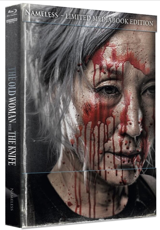 The Old Woman with the Knife (2025) Cover D, Wattiert, Limited Edition, Mediabook, 4K Ultra HD + Blu-ray