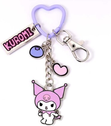Hello Kitty Schl&uuml;sselanh&auml;nger mit Kuromi Anh&auml;nger 15 cm