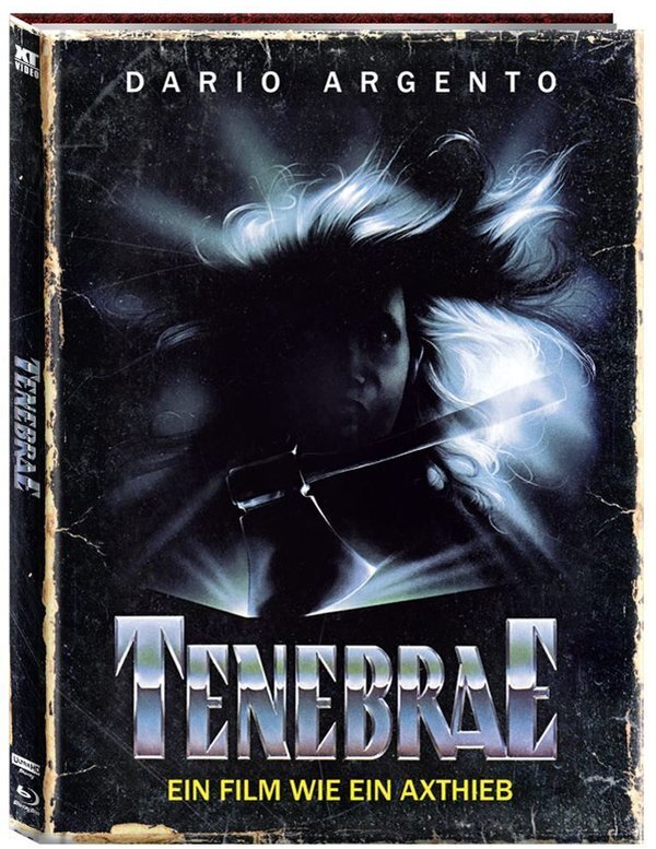 Tenebrae (1982) Cover A, Edizione Limitata, Mediabook, 4K Ultra HD + Blu-ray + DVD