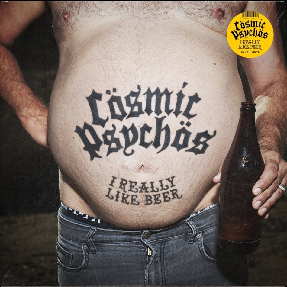 Cosmic Psychos - I Really Like Beer Clear Vinyl, LP