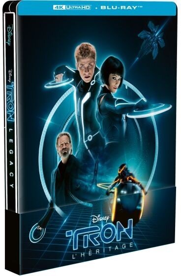 Tron L'héritage (2010) Édition Limitée, Steelbook, 4K Ultra HD + Blu-ray
