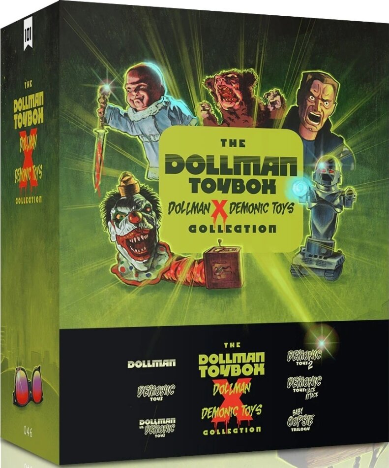 The Dollman Toybox - Dollman X Demonic Toys Collection Édition Limitée, 5 Blu-ray