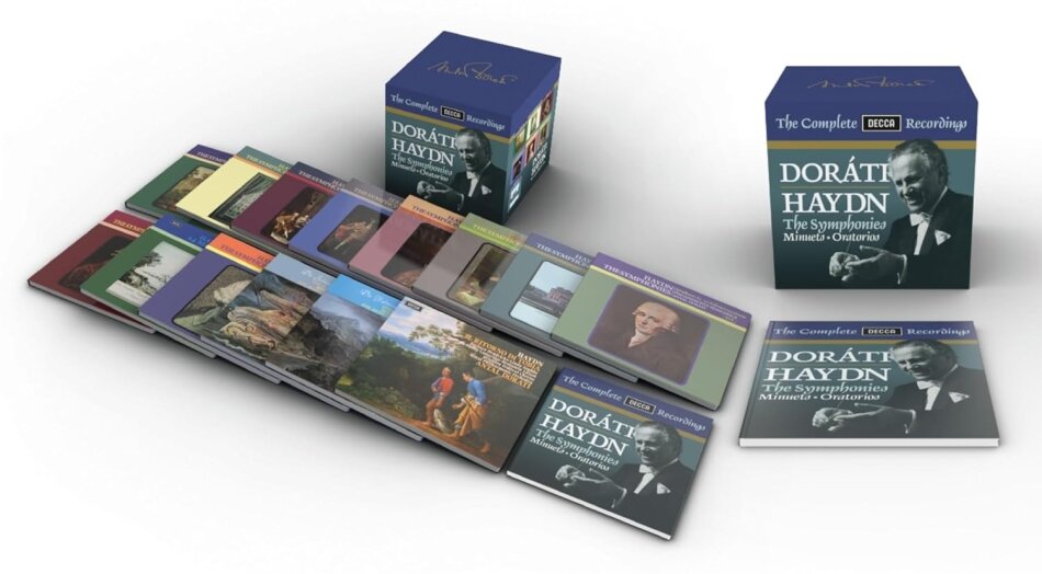 Philharmonia Hungarica, Joseph Haydn (1732-1809) & Antal Dorati - The Complete Decca Haydn Recordings 41 CDs