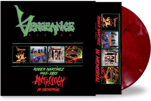 Vengeance Rising - Anthology NLTM Records, 2025 Reissue, Limited Edition, Remastered, Blood Red/Black Vinyl, LP