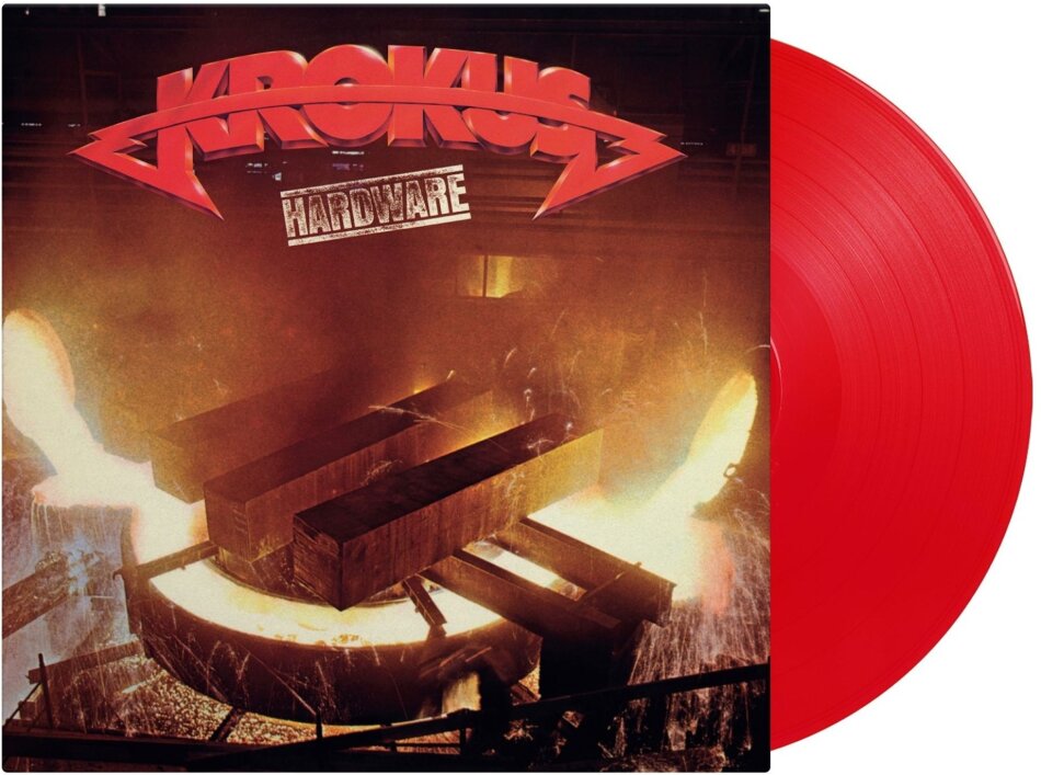 Krokus - Hardware 2025 Reissue, Music On Vinyl, Limited to 666 Copies, Numbered, Red Vinyl, LP