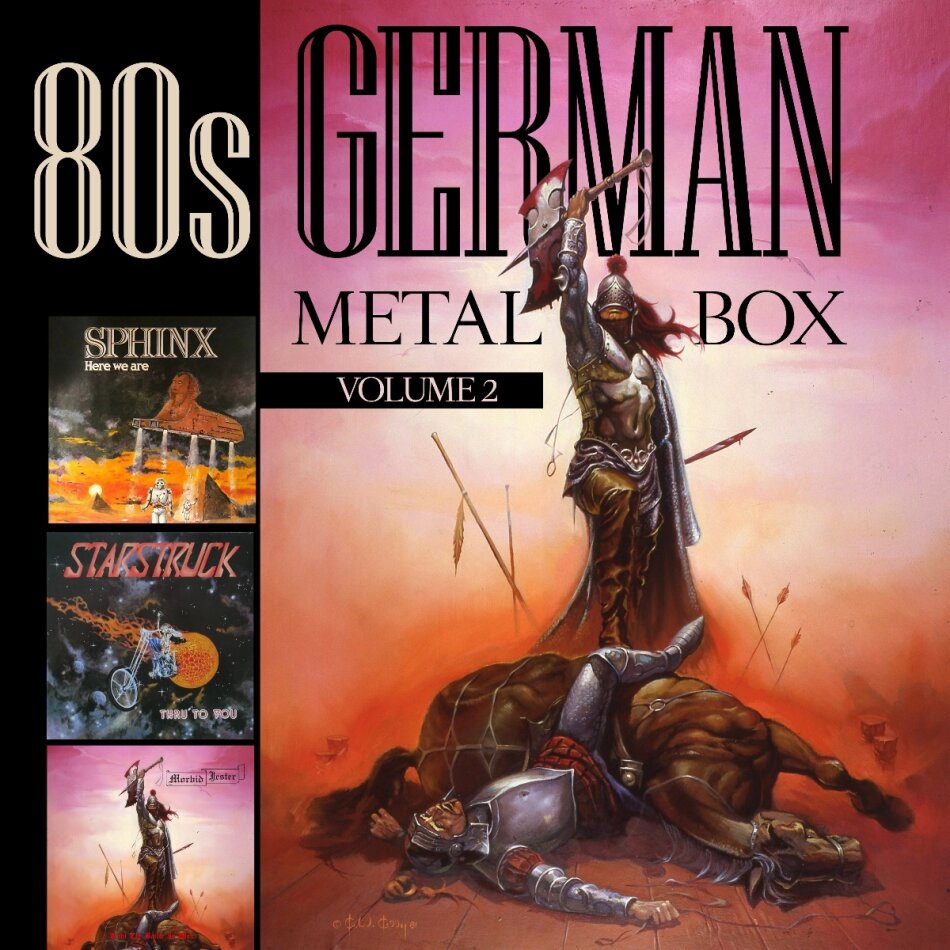 80s German Metal Box Vol. 2 3 LPs
