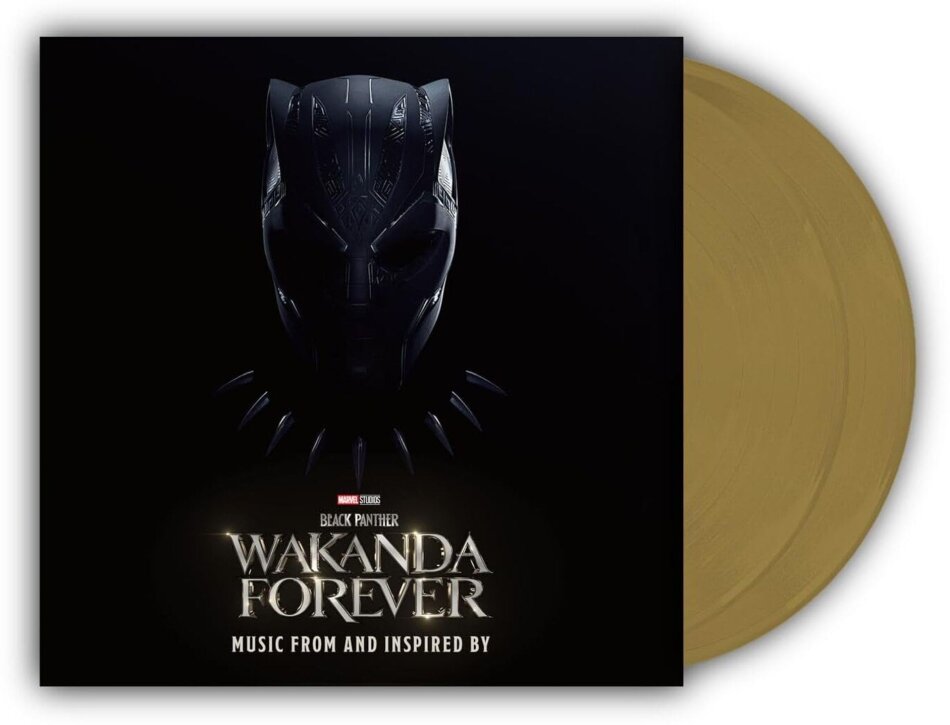Black Panther: Wakanda Forever - OST Gold Vinyl, 2 LPs