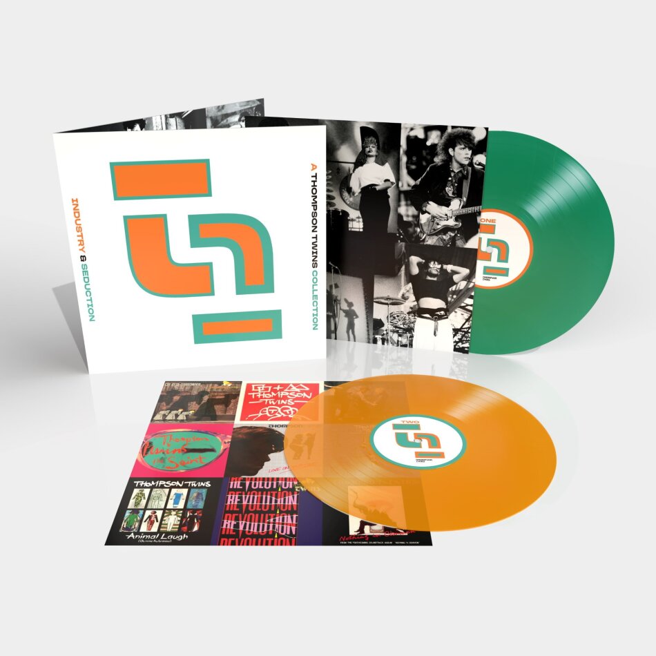 Thompson Twins - Industry & Seduction: A Thompson Twins Collection Transparent Green & Orange Vinyl, 2 LPs