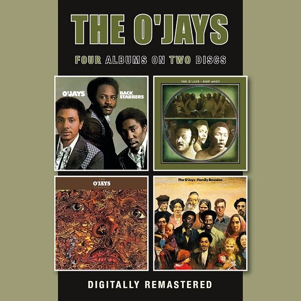 O'Jays - Back Stabbers / Ship Ahoy / Survival / Family 2 CD