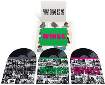 Paul McCartney & Wings (McCartney Paul) - Wings (+ Poster, Hardback Slipcase, Deluxe Edition, 3 LPs)