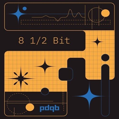 PDQB - 8 1/2 Bit Orange,Blue And White Smashed Vinyl, LP