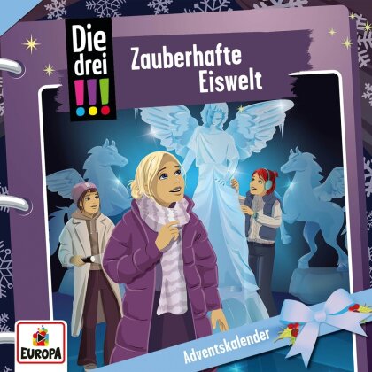 Die Drei !!! - Adventskalender - Zauberhafte Eiswelt (2 CD)