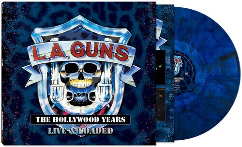 L.A. Guns - The Hollywood Years-Live & Loaded Cleopatra, Limited Edition, Blue Vinyl, 2 LPs