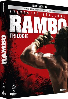Rambo Trilogie (3 4K Ultra HDs + 3 Blu-rays)