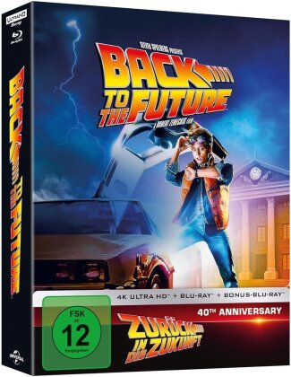 Zur&uuml;ck in die Zukunft (1985) (40th Anniversary Edition, Limited Collector's Edition, Steelbook, 4K Ultra HD + 2 Blu-rays)