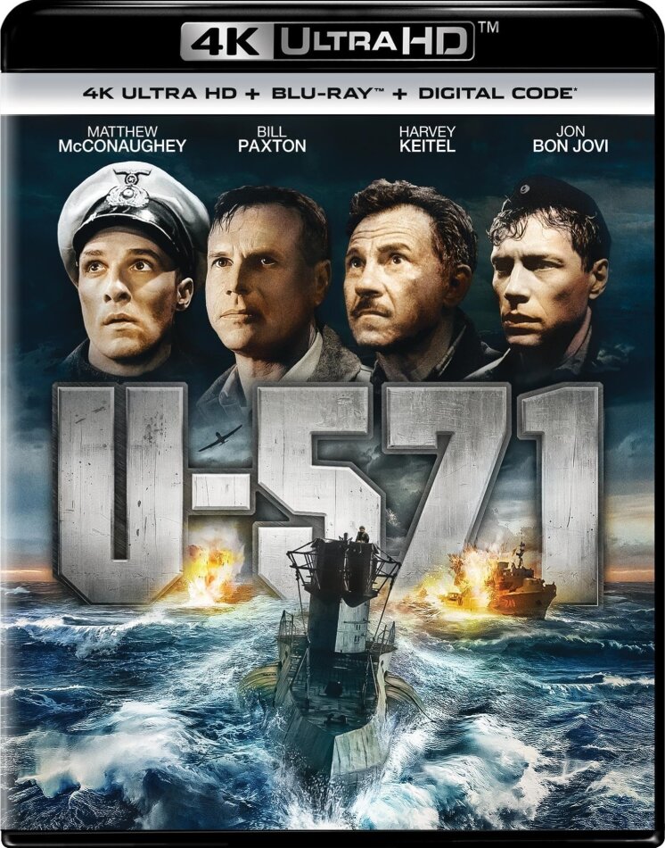 U-571 (2000) 25th Anniversary Edition, 4K Ultra HD + Blu-ray