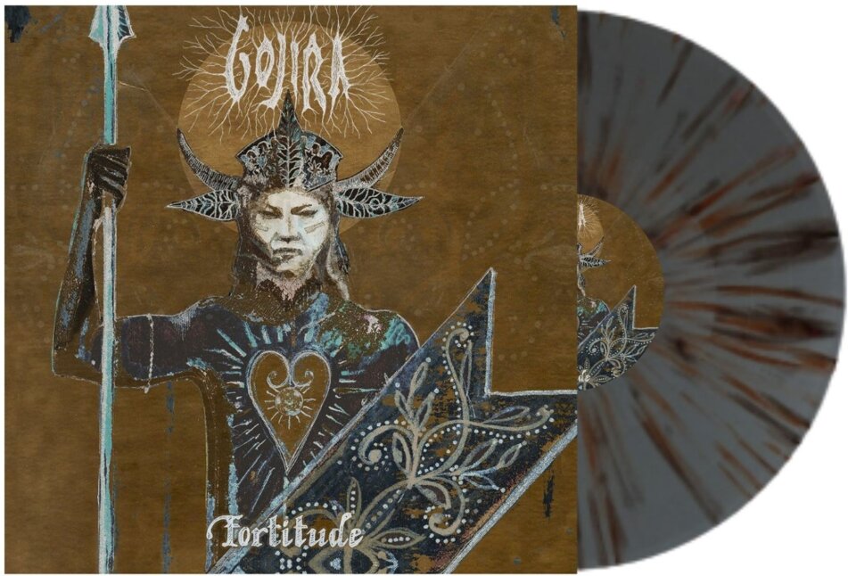 Gojira - Fortitude 2025 Reissue, Roadrunner Records, Grey with Brown Splatter Vinyl, LP