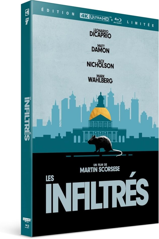 Les Infiltrés (2006) Édition Limitée, 4K Ultra HD + Blu-ray