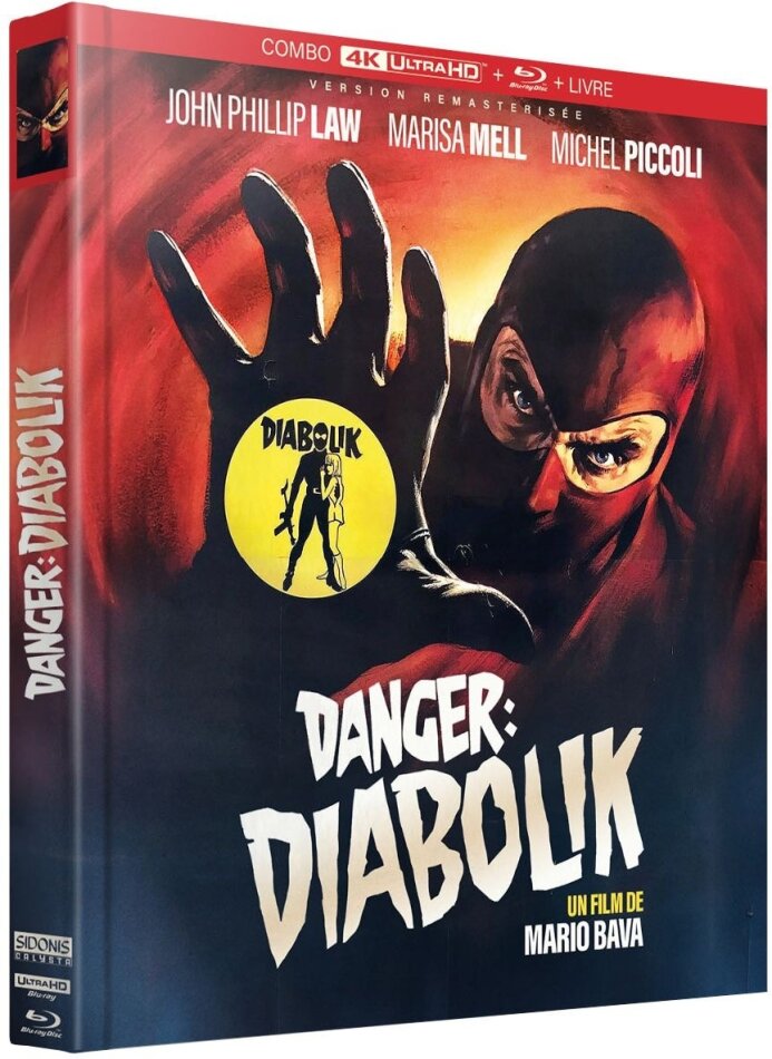 Danger : Diabolik (1968) Digibook, 4K Ultra HD + Blu-ray
