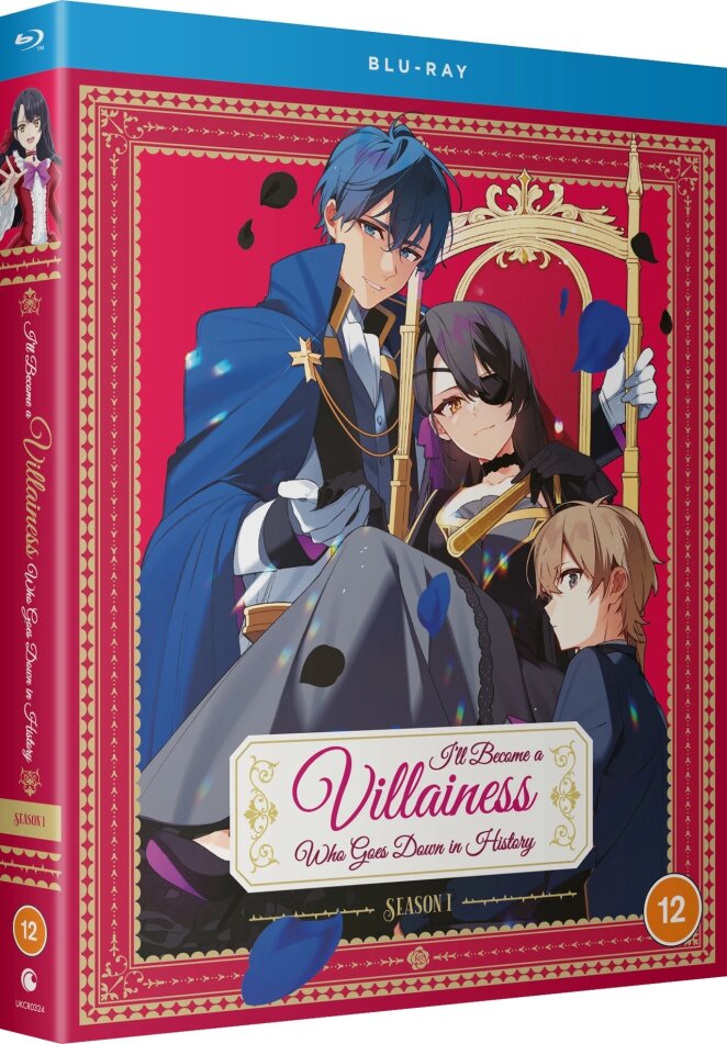 I'll Become a Villainess Who Goes Down in History - Season 1 2 Blu-rays