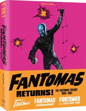 Fantomas Returns! - The Fantomas Trilogy 1964-1967 (2 Blu-rays)