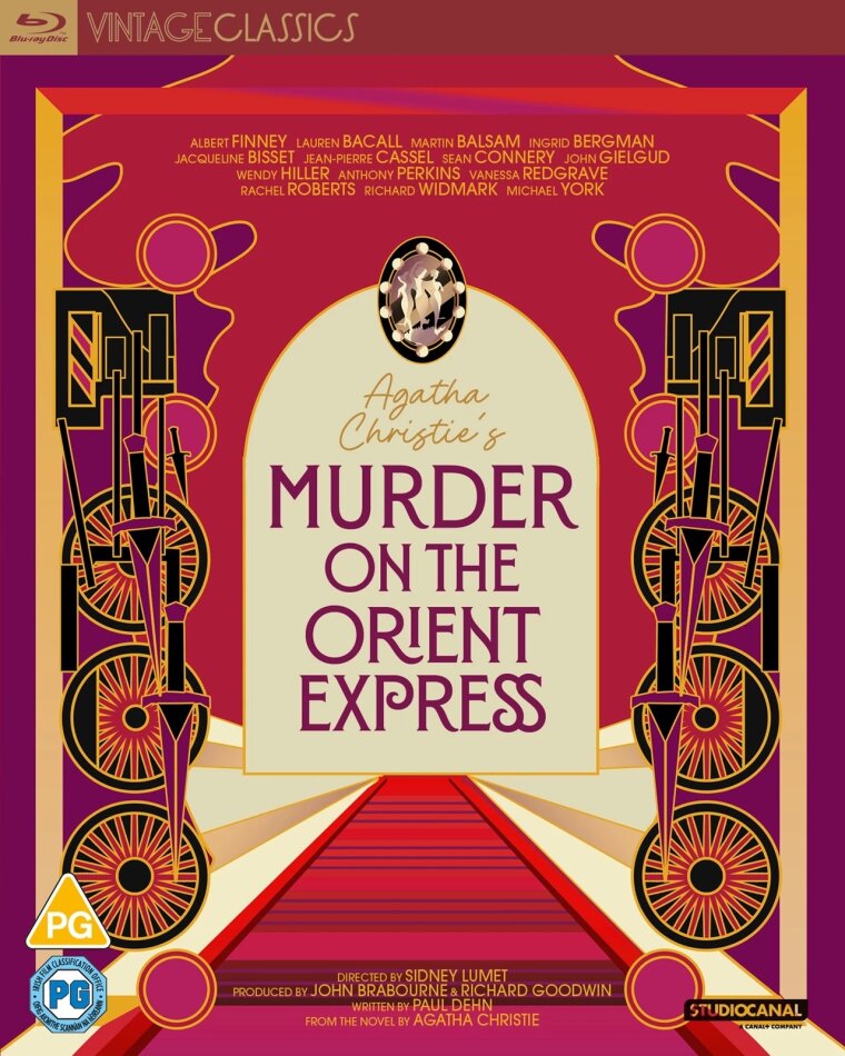 Murder On The Orient Express (1974) Vintage Classics