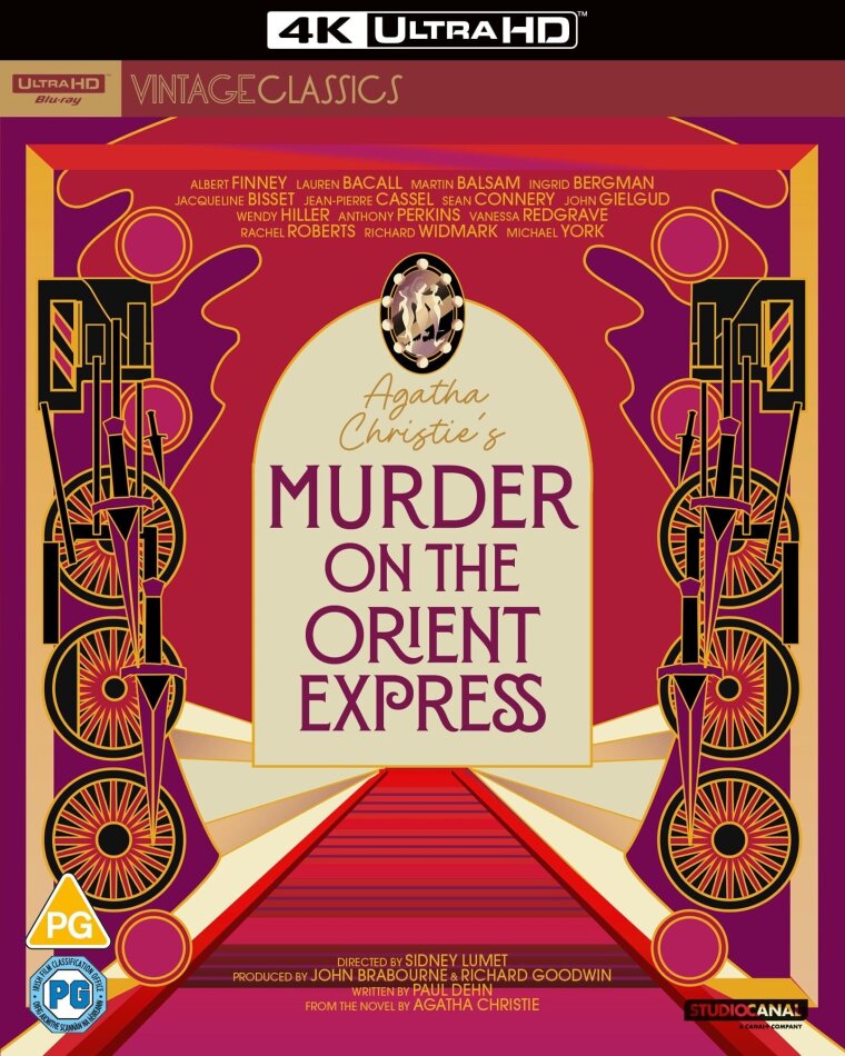 Murder On The Orient Express (1974) Vintage Classics