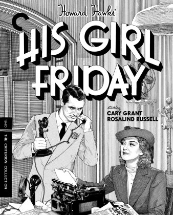 His Girl Friday (1940) (Criterion Collection, 4K Ultra HD + 2 Blu-rays)